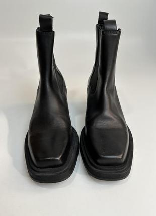 Демисезонные ботинки казаки pavement, 39 р, натуральная кожа5 фото