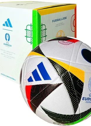 Футбольний м'яч adidas fussballliebe euro 2024 league box in9369 - new