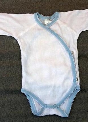 Оригінальний чоловічок. garden baby. боді з рукавами і царапками.