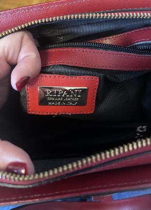 Вишукана жіноча шкіряна сумка від італійського бренду ripani5 фото