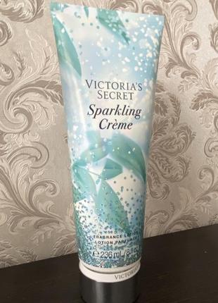 Лосьон парфюмированный крем для тела sparkling crème victoria’s secret оригинал vs2 фото