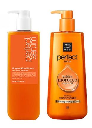 Кондиционер для поврежденных волос 680 мл mise en scene perfect serum original conditioner2 фото