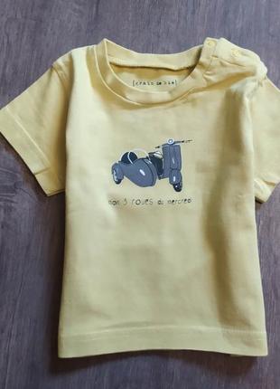 Футболка  дитяча. 3-6міс.  б/у