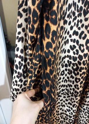 Леопардовый плащ - тренч 2