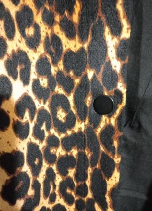 Леопардовый плащ - тренч 4