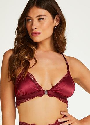 Красивый сатиновый лиф бра hunkemoller