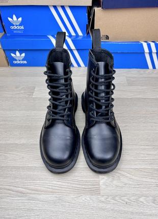 Ботинки мужские кожаные черные dr. martens 1460 mono 40 р.3 фото