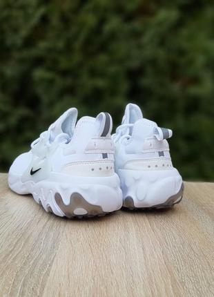 Женские спортивные белые кроссовки в стиле nike react presto  🆕 кроссовки найк10 фото