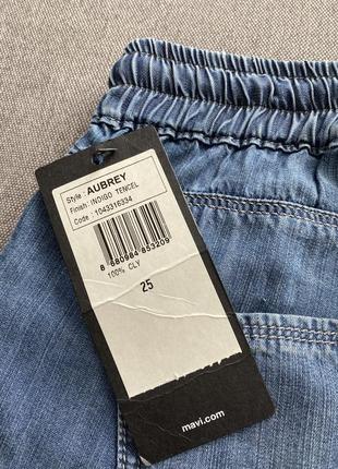 Модные летние джинсы на резинке лиоселл4 фото