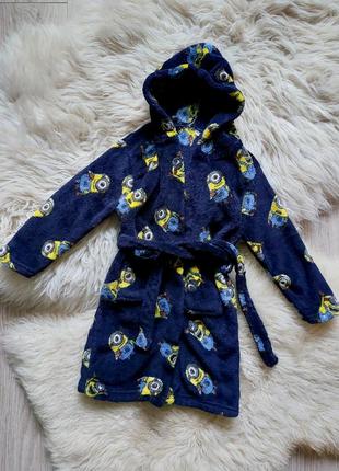 🩵🌟💙 крутой теплый халатик из пушистого флиса