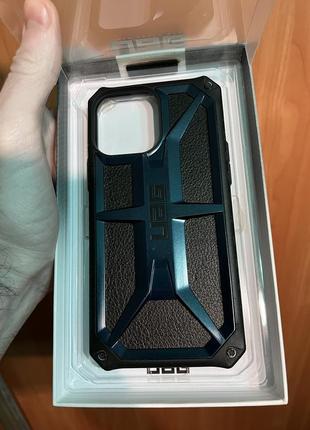 Чехол uag monarch crimson на iphone 13 pro max, оригинал