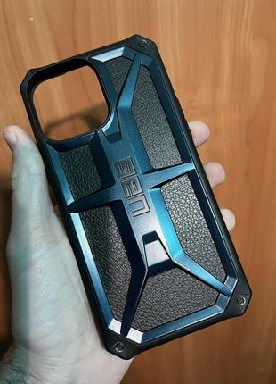 Чохол uag monarch crimson на iphone 13 pro max, оригінал2 фото