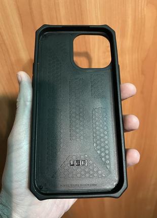 Чохол uag monarch crimson на iphone 13 pro max, оригінал4 фото