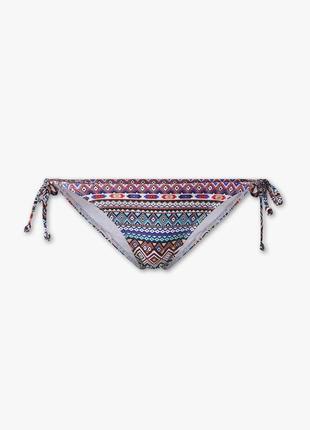 Плавки, трусы, женские, орнамент, низ от купальника, размер eur42/ru48, 19039