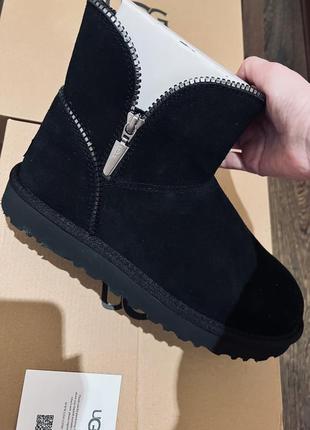 Замшевые угги на молнии mini florence &lt;unk&gt; ugg3 фото