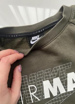 Фірмовий світшот nike air max в ідеальному стані5 фото