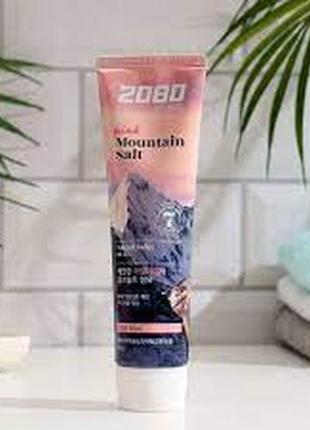 Зубная паста с розовой гималайской солью 2080 pure pink mountain salt toothpaste mild mint3 фото