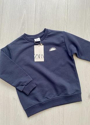 Свитшот zara 104 свитер худи кофта кофточка