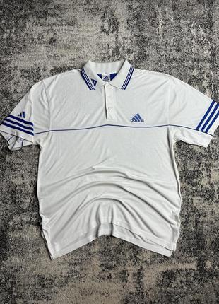 Adidas vintage polo поло футболка1 фото