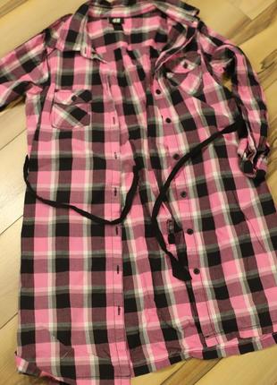 Рубашка в клетку