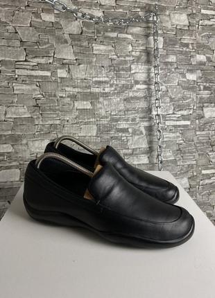 Туфлі мокасини sacs prada
