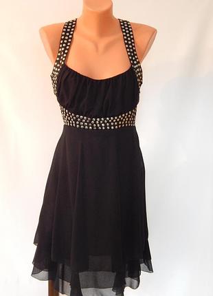 Оригінальне плаття в заклепках від new look (розмір 12)