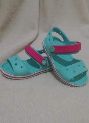 Босоножки crocs c 5, р. 22-232 фото