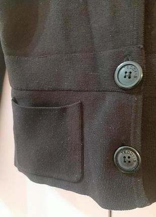 Кофта черная короткая приталенная французсклго бреда teddy's4 фото
