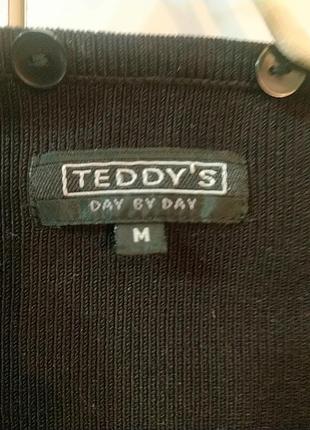 Кофта черная короткая приталенная французсклго бреда teddy's3 фото