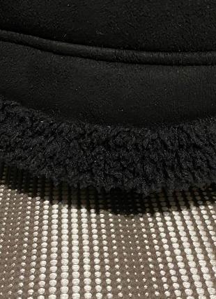 Мужская замшевая дубленка на меху