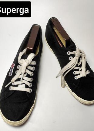 Кеды мужские синие от бренда superga 39.5