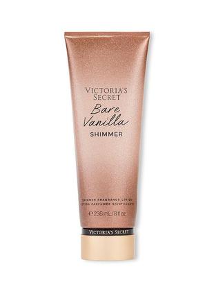 Ароматний лосьйон для тіла «bare vanilla shimmer». victoria's secret. оригінал 🇺🇸
