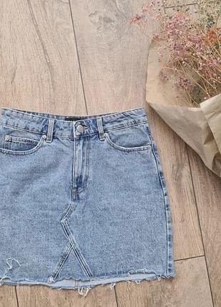 Джинсова спідниця від mohito