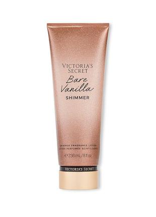 Міст + лосьйон для тіла «bare vanilla shimmer». victoria's secret. оригінал 🇺🇸4 фото