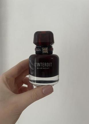 Парфуми духи givenchy l’interdit rouge живанши оригінал baccarat tom ford