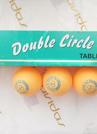 М'ячі для настільного тенісу double circle 40 мм2 фото