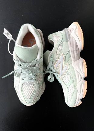 New balance 9060 the whitaker group missing pieces silver moss green