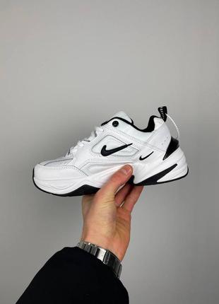 Nike m2k tekno white black3 фото