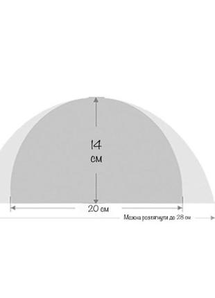 Тканевая шапочка для плавания для девочки детская 0.7-3 года leacco2 фото