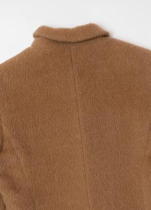 Caractere alpaca camel long coat like max mara женское пальто7 фото