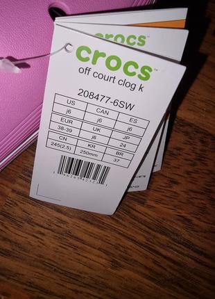 Шлепанцы crocs crocband clean clog t 208479 taffy pink5 фото