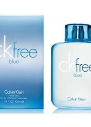 Ck free blue calvin klein туалетная вода 100мл