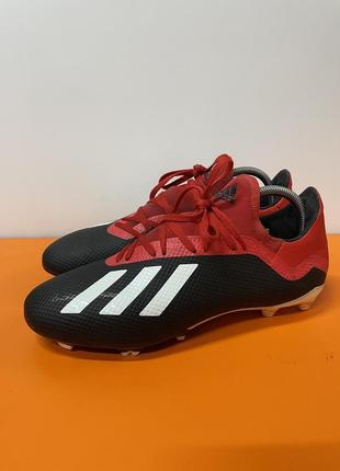 Футбольные оригинальные бутсы adidas x18.3 🔥2 фото