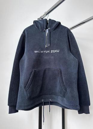 Флисовая кофта худи флиска флисовое худи флиска тедды mki miyuki zoku fleece hoodie