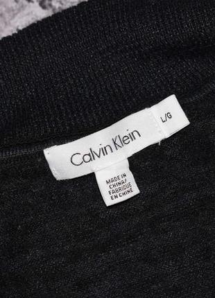 Calvin klein wool zip sweater (мужской свитер кельвин кляйн )6 фото
