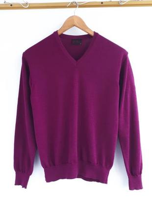 Мериносовый свитер 100% шерсть мериноса бренд oscar jacobson шерстяной свитер из шерсти мериноса шерстяный свитер шерстяная кофта8 фото