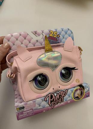 Интерактивная сумка purse pets unicorn, leo1 фото