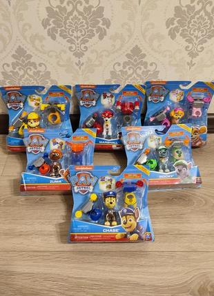 Фігурки героїв щенячий патруль з механічною функцією paw patrol