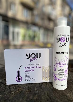 Лосьйон проти випадіння волосся you look professional lotion, 10*10 мл