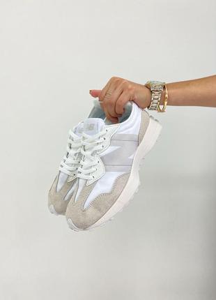 Распродажа кроссовок new balance 327 white moonbeam